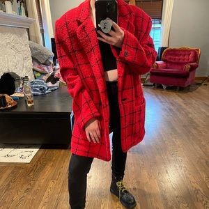 VTG Grid Blazer Coat 14